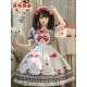 Mademoiselle Pearl Strawberry Cutsew Cardigan Blouses Skirt JSKs and OPs(Reservation/Full Payment Without Shipping)